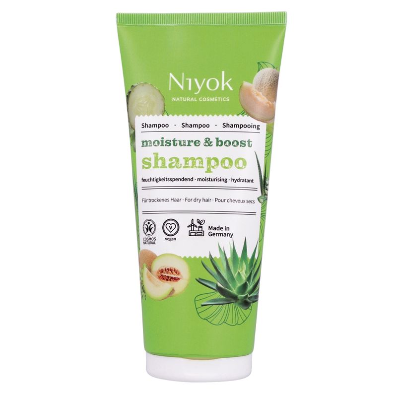 Niyok moisture & boost Shampoo, feuchtigkeitsspendend - Produktbild