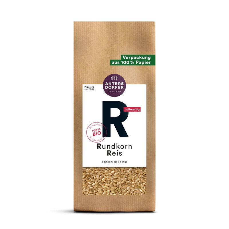 Antersdorfer - Die Bio-Mühle Bio Rundkorn Reis natur - Produktbild