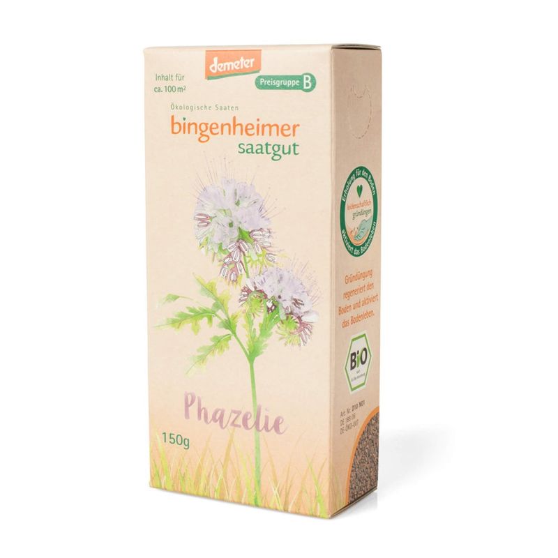 Bingenheimer Saatgut Phazelie - Gründüngung (Saatgut) - Produktbild