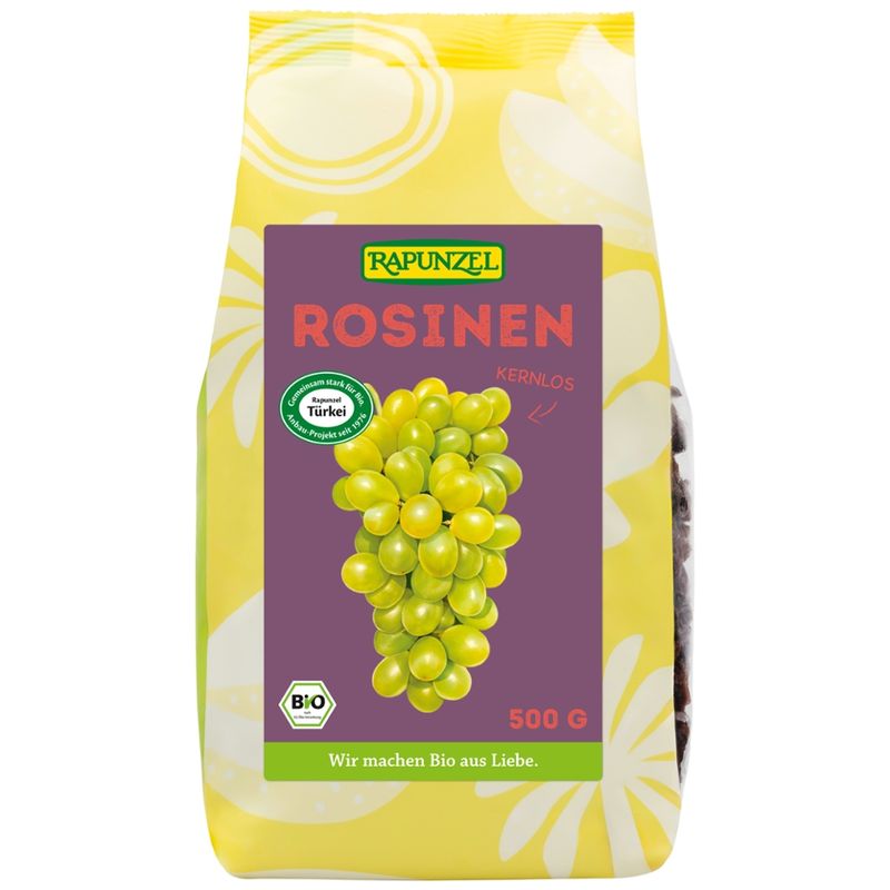 Rapunzel Rosinen, Projekt - Produktbild