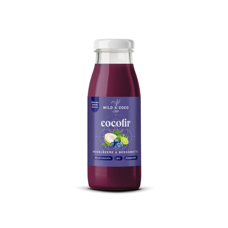 Wild & Coco WILD&COCO Cocofir Blueberry & Bergamot, plant based, organic - Produktbild
