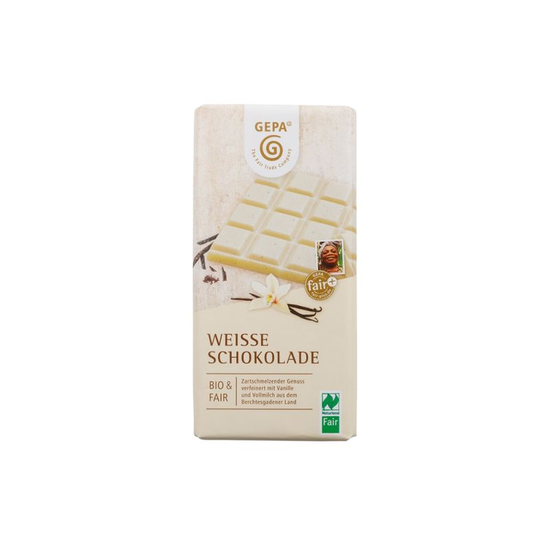 GEPA - The Fair Trade Company Bio Weisse Schokolade - Produktbild