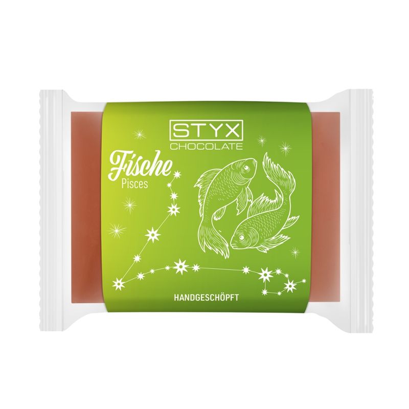 Styx Naturcosmetic BIO Feinste Vollmilchschokolade 50g Sternzeichen Fische - Produktbild