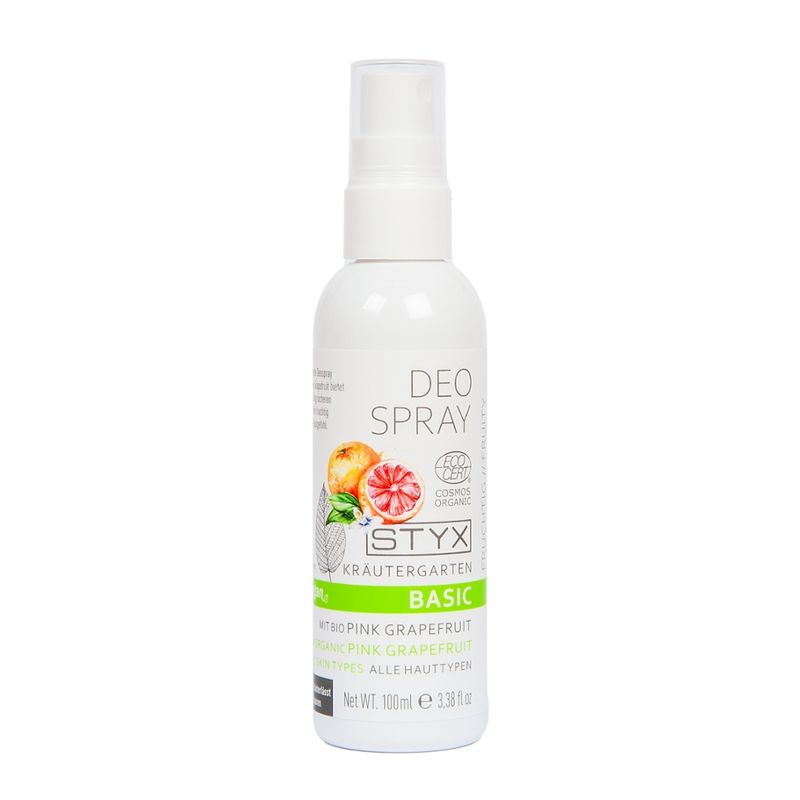 Styx Naturcosmetic Deo Spray mit Bio Pink Grapefruit 100ml Cosmos org. - Produktbild