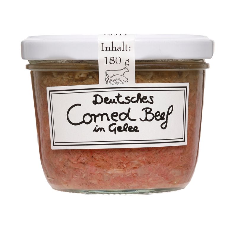 Schröder's Bio Fleisch- und Wurstwaren Corned Beef Rind im Glas - Produktbild