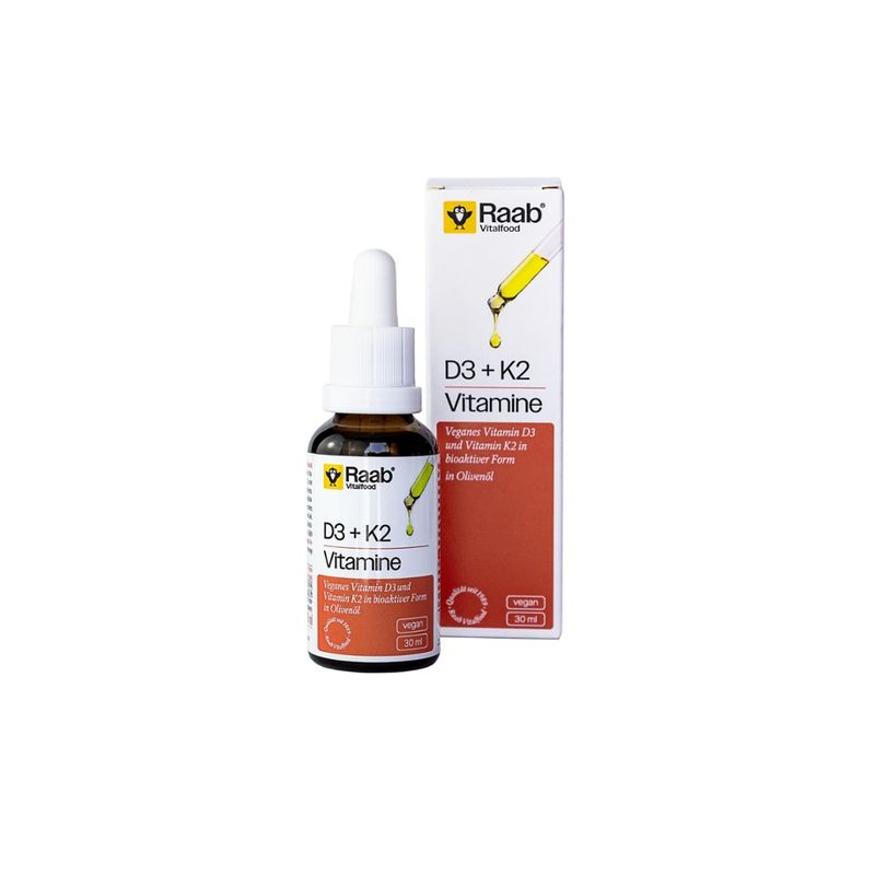 Raab Vitalfood Vitamin D3 + K2 Tropfen - Produktbild
