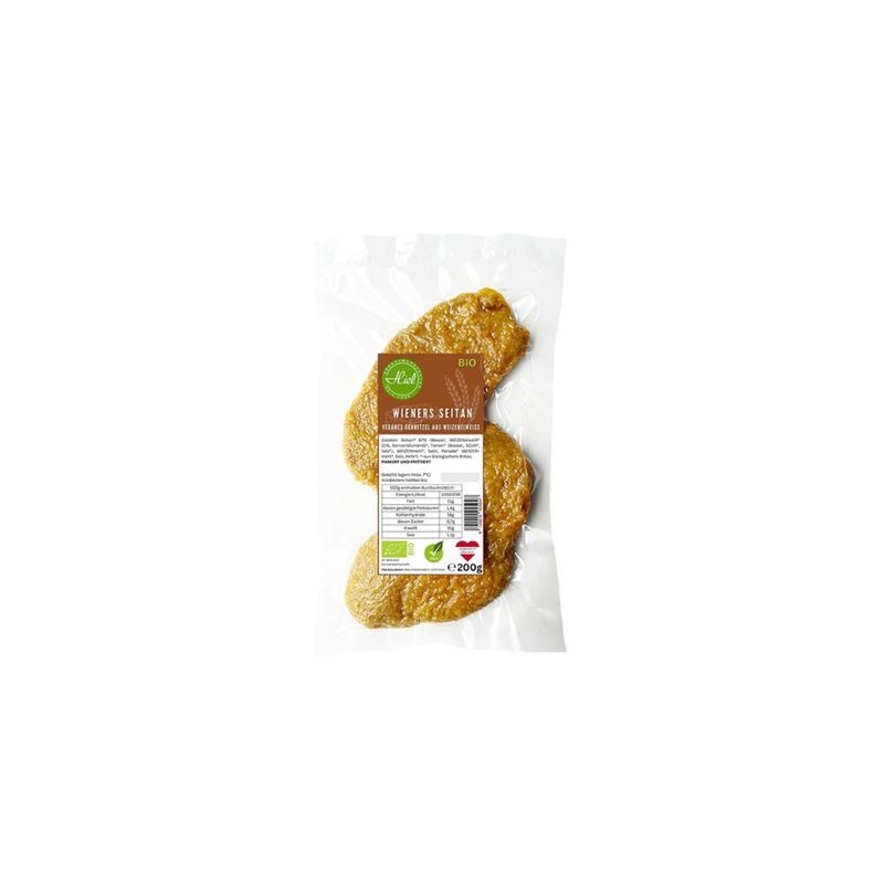 Hiel - Vegetarische Feinkost Wieners Seitan - Veganes Schnitzel aus Weizeneiweiß - Produktbild