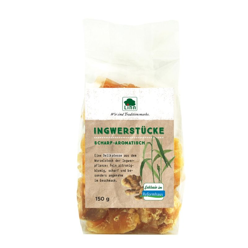 Lihn Ingwerstücke scharf - Produktbild