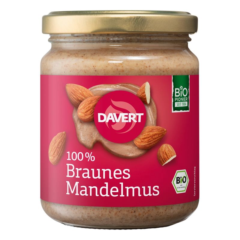 Davert Braunes Mandelmus 5x250g - Produktbild