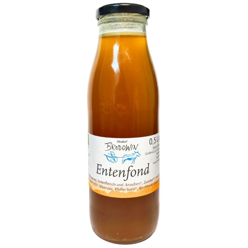 Ökodorf Brodowin Brodowiner Entenfond in der 0,5L Pfandflasche - Produktbild