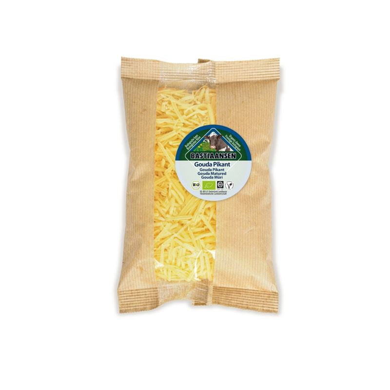 Bastiaansen Bio Bastiaansen Reibekäse  Bio pikant - Produktbild