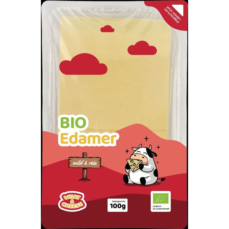 What a Cheese Bio Edamer Scheiben - Produktbild