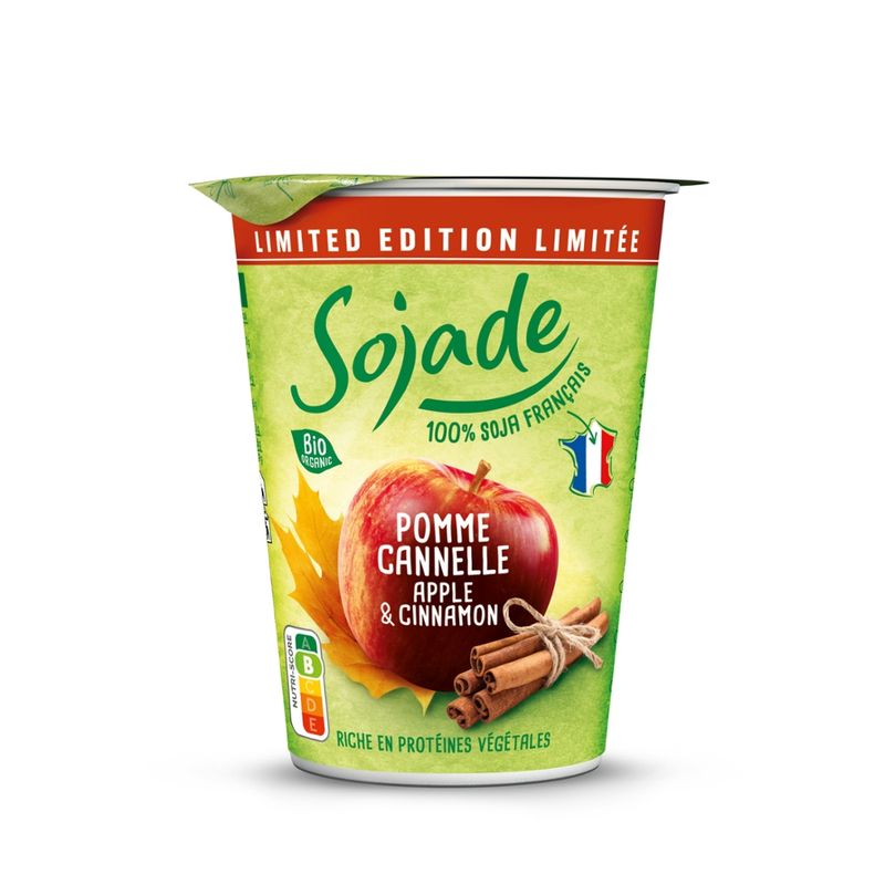 Sojade Fermentierte Bio-Sojazubereitung mit Apfel und Zimt - Produktbild