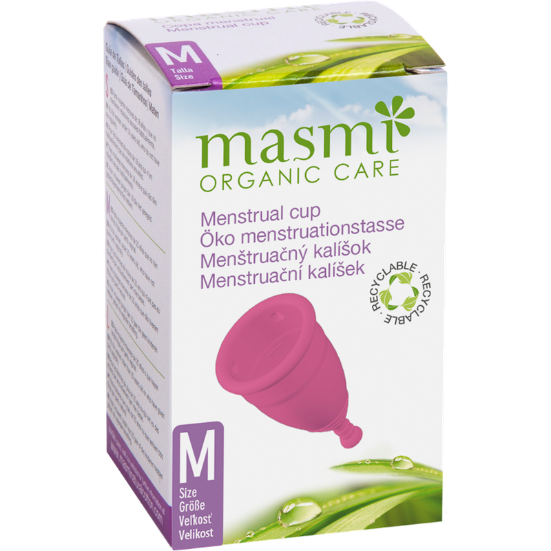 MASMI ORGANIC CARE Öko Menstruationstasse Größe M Medical TPE MASMI - Produktbild
