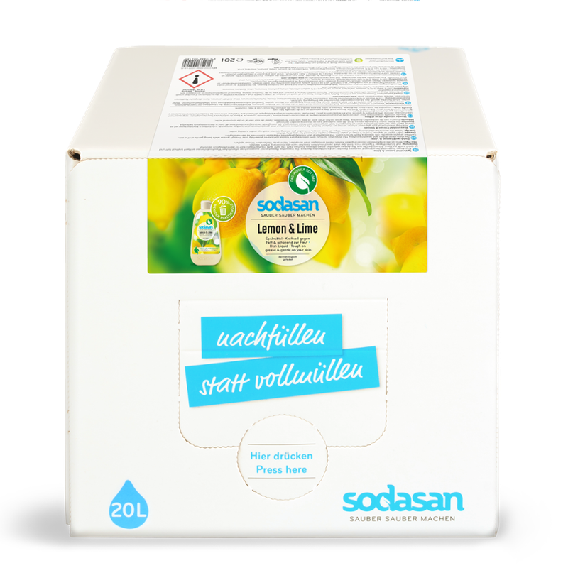 sodasan Dish Liquid Lemon & Lime 20l BiB - Produktbild