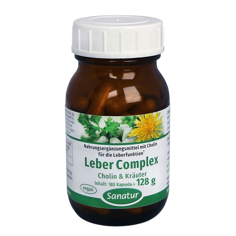 Sanatur Leber Complex, 180 Kapseln - Produktbild