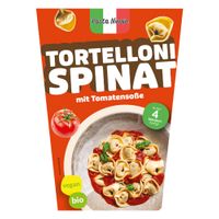 Tortelloni Spinat mit Tomatensoße - Produktbild