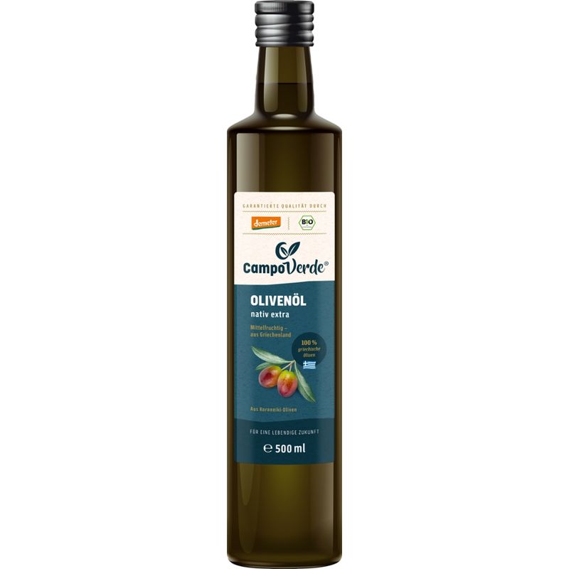 Campo Verde demeter OLIVENÖL GRIECHISCH 500ml - Produktbild