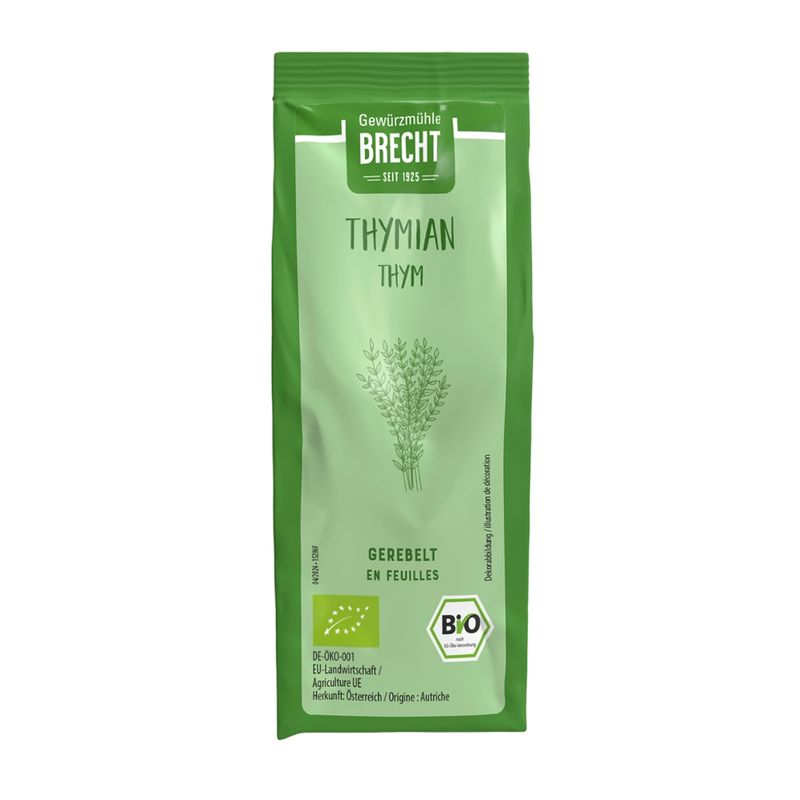 Gewürzmühle Brecht Thymian gerebelt bio - NFB - Produktbild