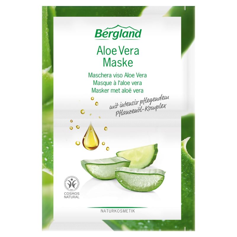 Bergland Aloe Vera Maske 2x4ml - Produktbild