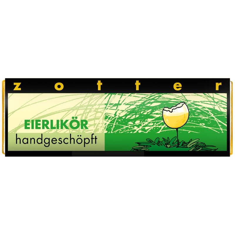 Zotter Schokolade Schoko-Mini Eierlikör - Produktbild