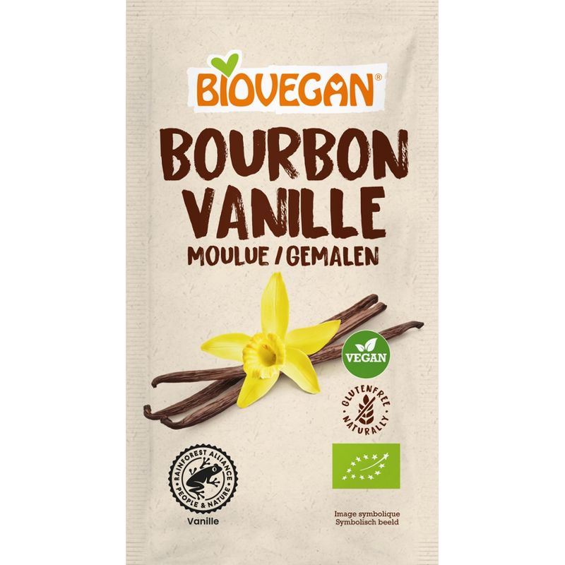 Biovegan ground bourbon vanilla, organic - Produktbild