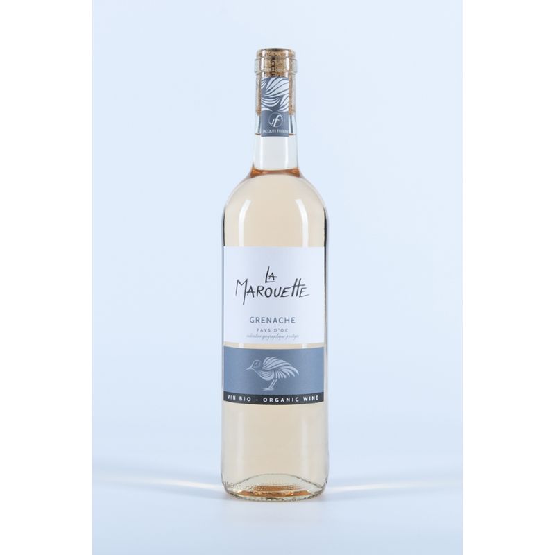 Jacques Frelin Vignobles SAS La Maison des Terroirs Vivants Roséwein, Marouette, 100% Grenache, IGP Pays d'Oc, Frankreich - Produktbild