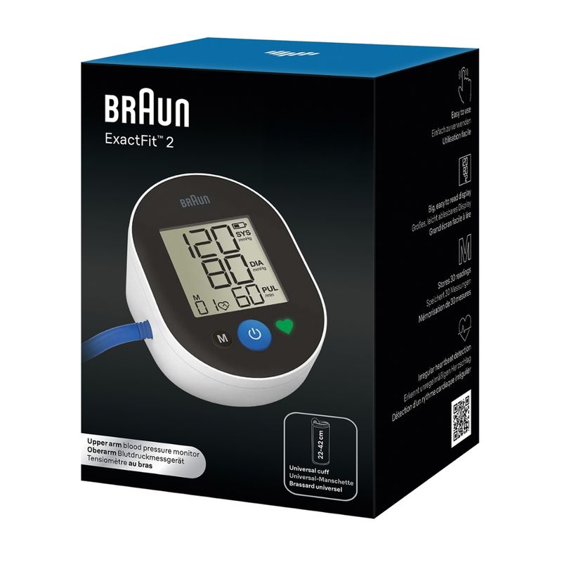 BRAUN BRAUN ExactFit 2 - Oberarm Blutdruckmessgerät - Produktbild