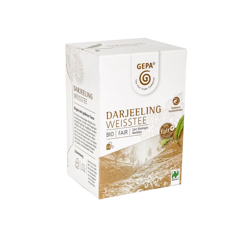 GEPA - The Fair Trade Company Bio Darjeeling Weisstee - Produktbild