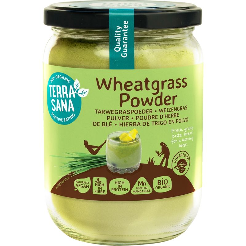 TerraSana Weizengras Pulver - Produktbild