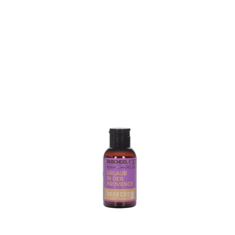 benecos benecosBIO Mini Duschgel BIO-Lavendel - URLAUB IN DER PROVENCE - Produktbild