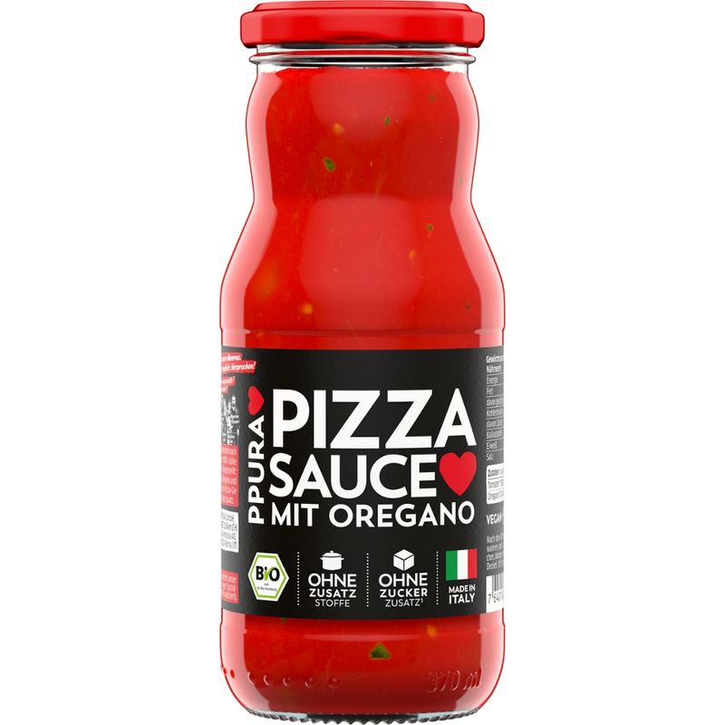 PPURA BIO Pizzasauce mit Oregano - Produktbild