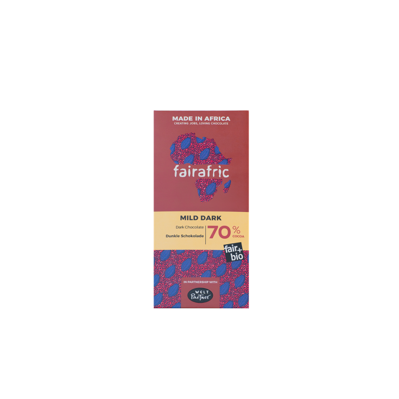 fairafric 70% Bio-Zartbitterschokolade - Produktbild
