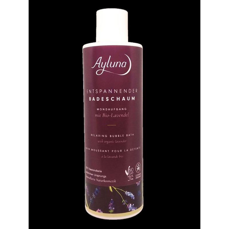 Ayluna Entspannender Badeschaum Mondaufgang mit Bio-Lavendel - Produktbild