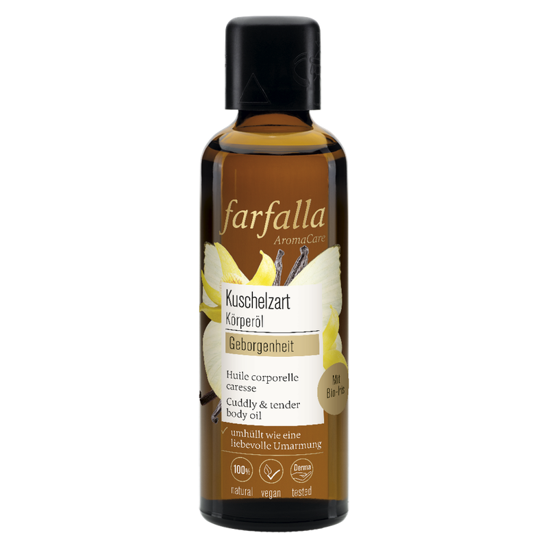 farfalla Geborgenheit, Kuschelzart Körperöl, 75ml - Produktbild