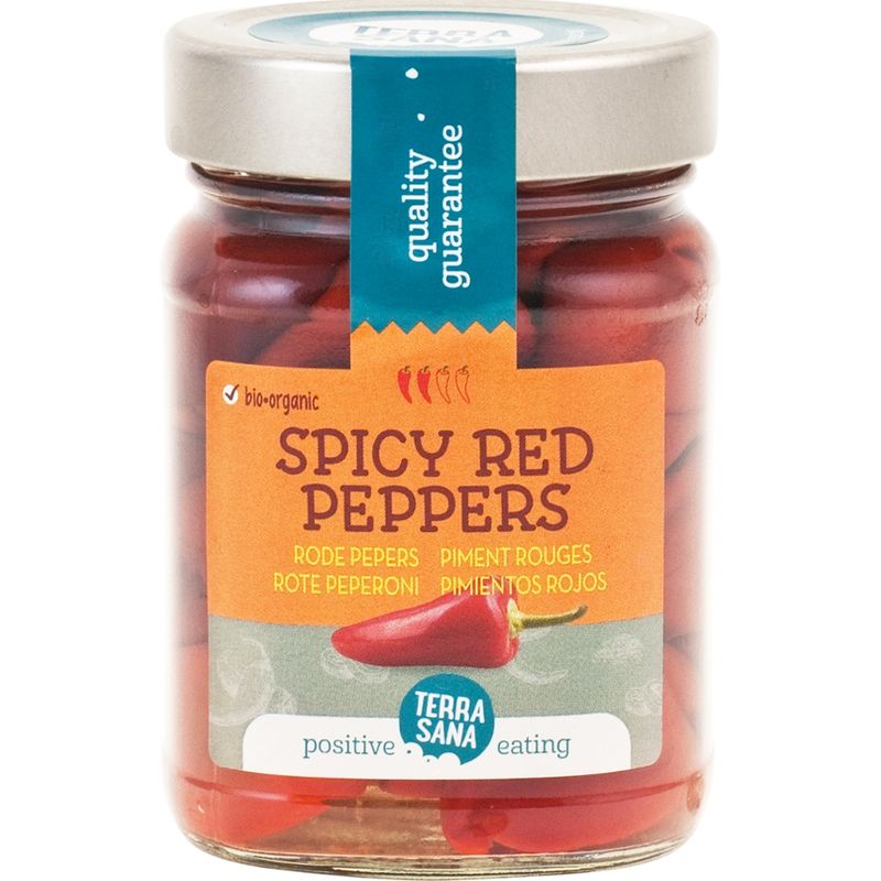 TerraSana Rote Peperoni pikant - Produktbild