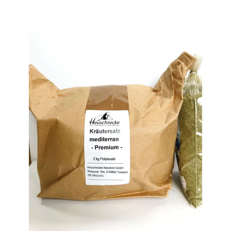 Heuschrecke Kräutersalz mediterran,2kg - Produktbild
