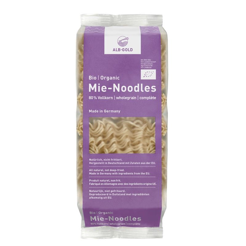 ALB-GOLD Bio Vollkorn Mie-Noodles - Produktbild