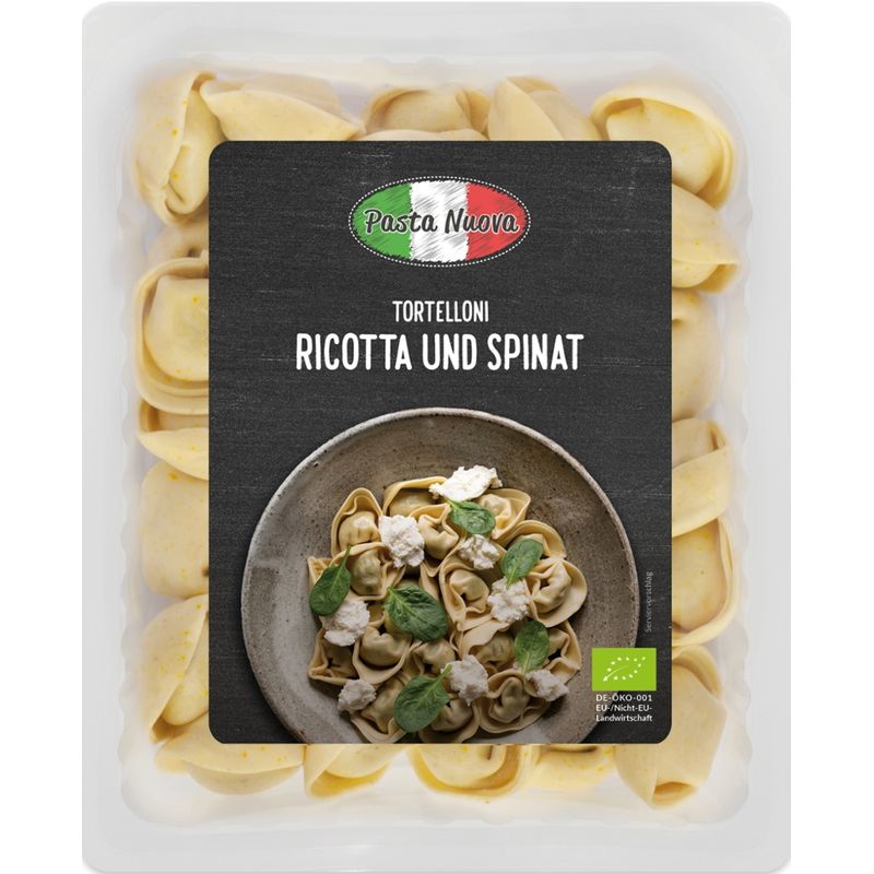 Pasta Nuova Frische Tortelloni mit Ricotta und Spinat - Produktbild