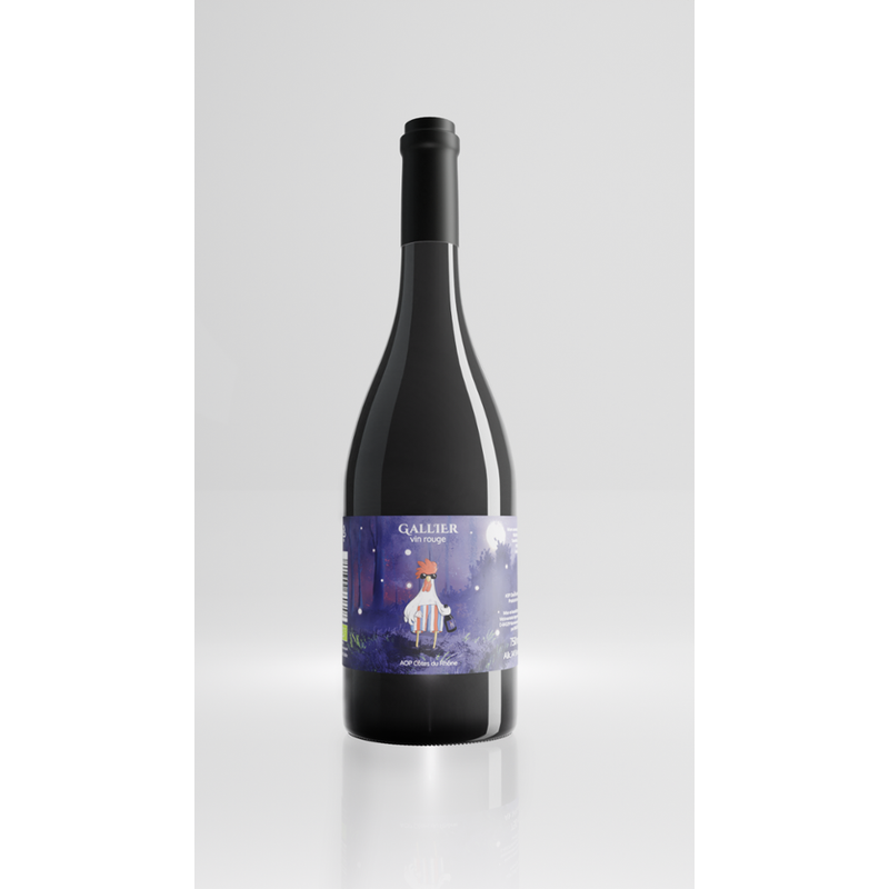 Angermeier Eigenmarke Gallier AOP Côtes du Rhône 2019   Angermeier Eigenmarke - Produktbild