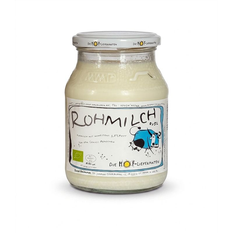 Die Hoflieferanten Bio Rohmilch Die Hoflieferanten - Produktbild