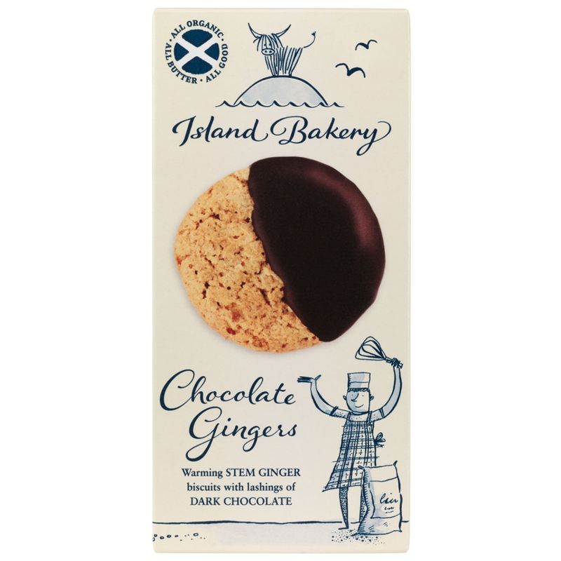 Island Bakery  Island Bakery Organic Chocolate Ginger  133g - Produktbild