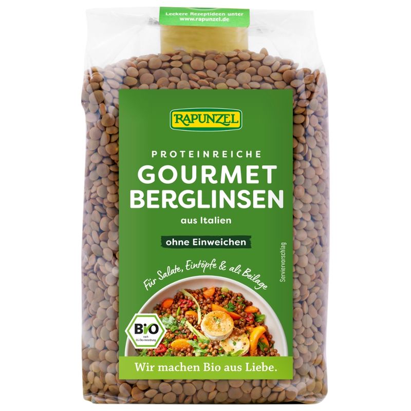 Rapunzel Gourmet Berg-Linsen braun - Produktbild