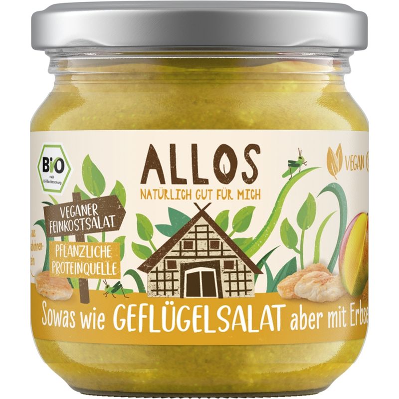 Allos Feinkostsalat wie Geflügelsalat - Produktbild