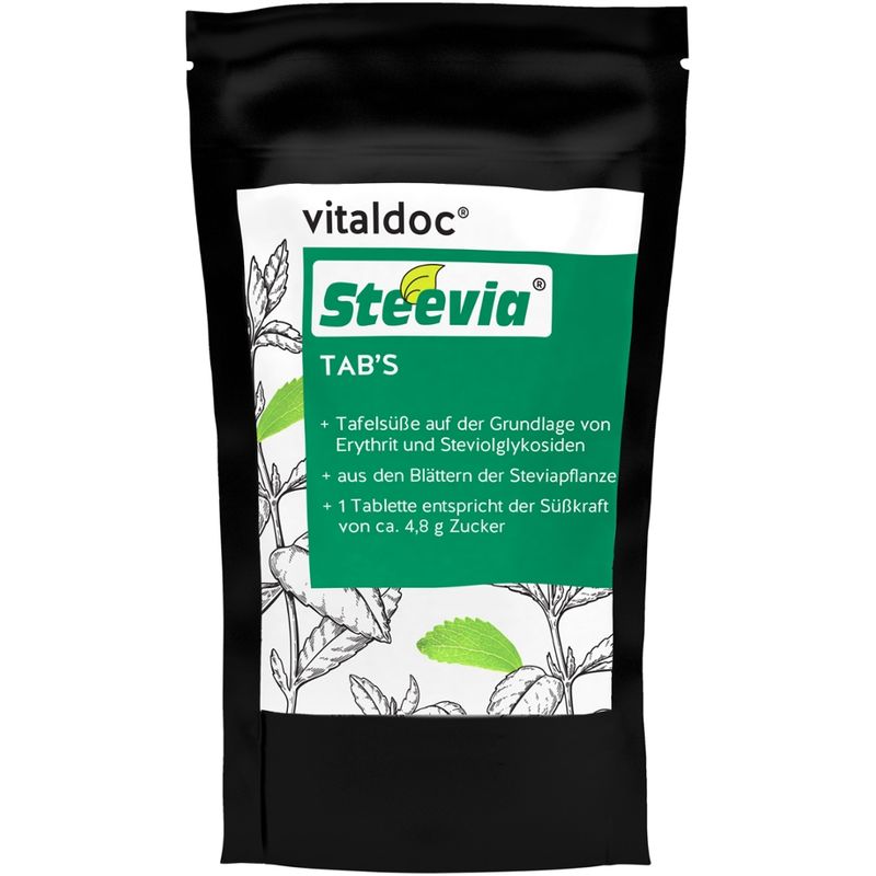 vitaldoc vitaldoc® Steevia TABS Nachfüllbeutel - Produktbild