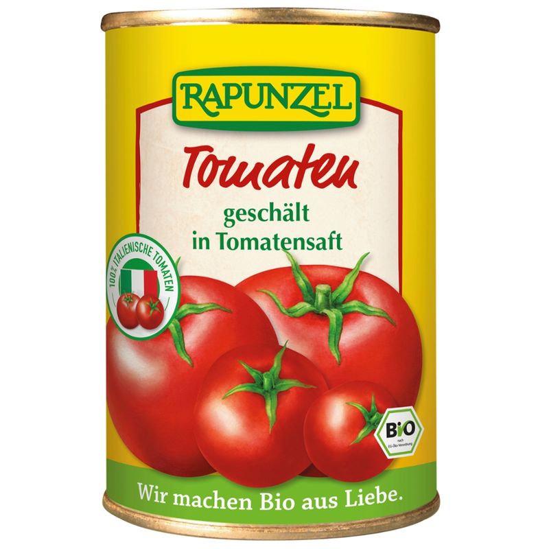 Rapunzel Tomaten geschält in der Dose - Produktbild