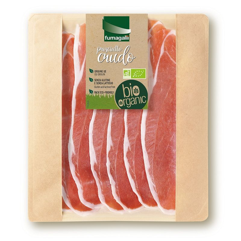 Fumagalli roher Schinken biologisch - 70g - Produktbild