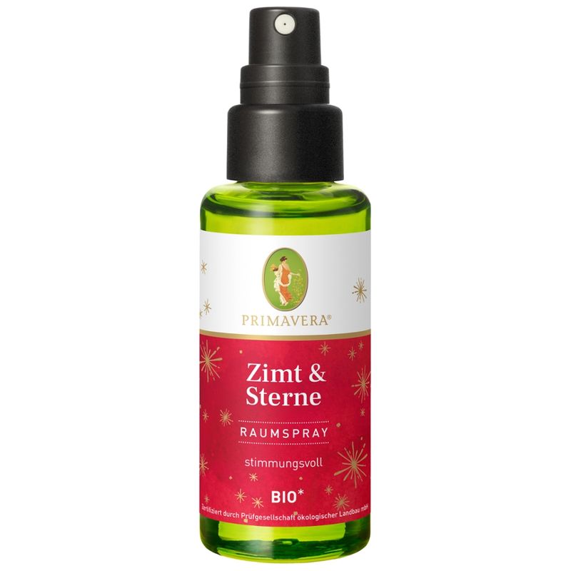 PRIMAVERA Zimt & Sterne Raumspray bio - Produktbild
