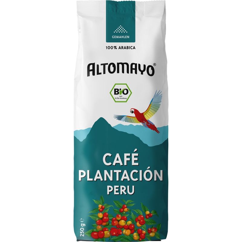 Altomayo Café Plantación Peru, gemahlen - Produktbild
