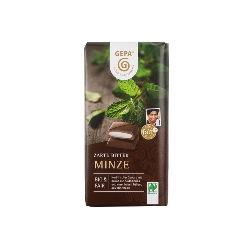 GEPA - The Fair Trade Company Zarte Bitter Minze - Produktbild